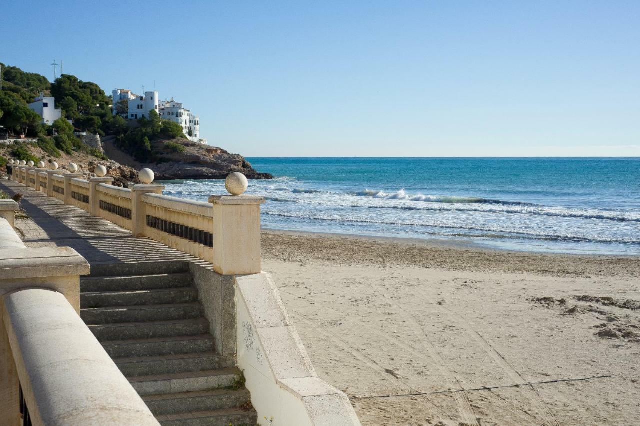Apartamento Sitges Aiguadolc Playa Exterior foto