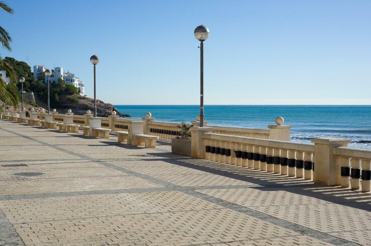 Apartamento Sitges Aiguadolc Playa Exterior foto